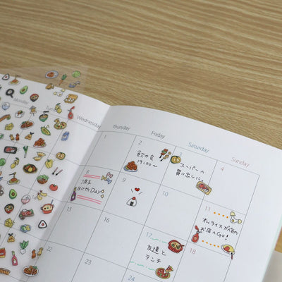 Mind Wave Poko Time Clear Sticker - Meal 82433