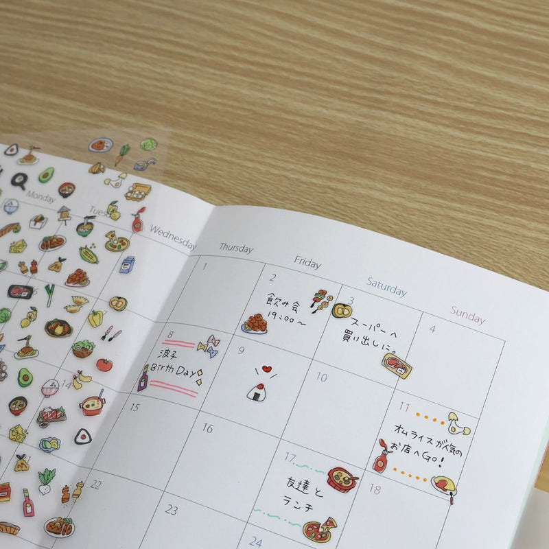Mind Wave Poko Time Clear Sticker - Meal 82433