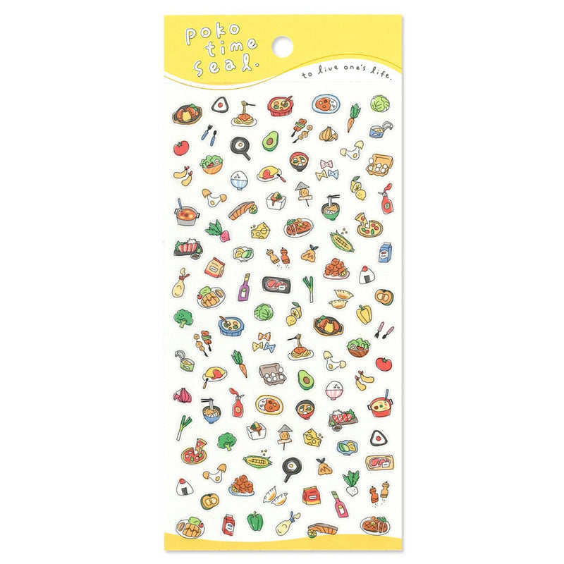 Mind Wave Poko Time Clear Sticker - Meal 82433