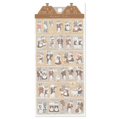 Mind Wave Animal Butler Sticker - Wolf 82443