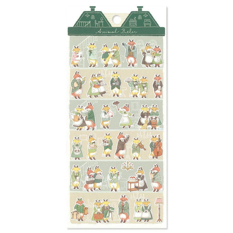 Mind Wave Animal Butler Sticker - Fox 82447