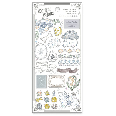 Mind Wave Coffret Bijoux Holographic Foil Clear Sticker - Gray 82453