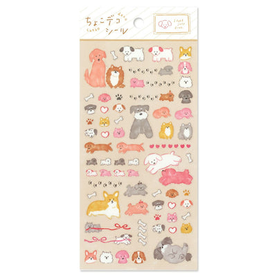 Mind Wave Choko Deco Clear Sticker - Wanko 82462
