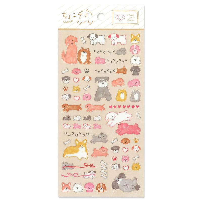 Mind Wave Choko Deco Clear Sticker - Wanko 82462