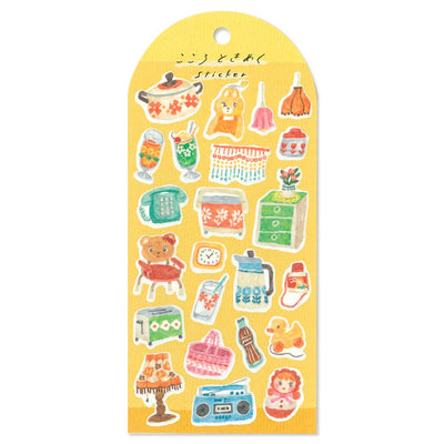 Mind Wave Heart-fluttering Sticker - Retro Pop 82508