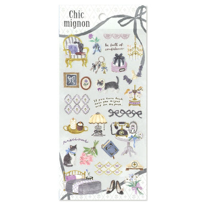 Mind Wave Chic Mignon Gold Foil Sticker - Furniture 82525