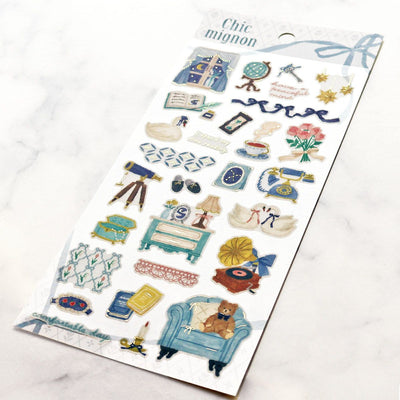 Mind Wave Chic Mignon Gold Foil Sticker - Night 82529