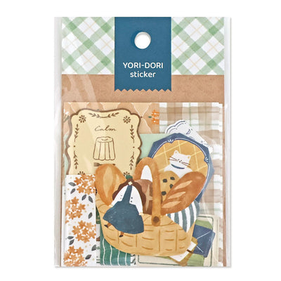 Mind Wave YORI-DORI Sticker Flakes - Bread Basket 82561