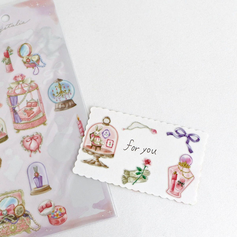 Mind Wave Crystalia Clear Sticker - Dress Up 82591