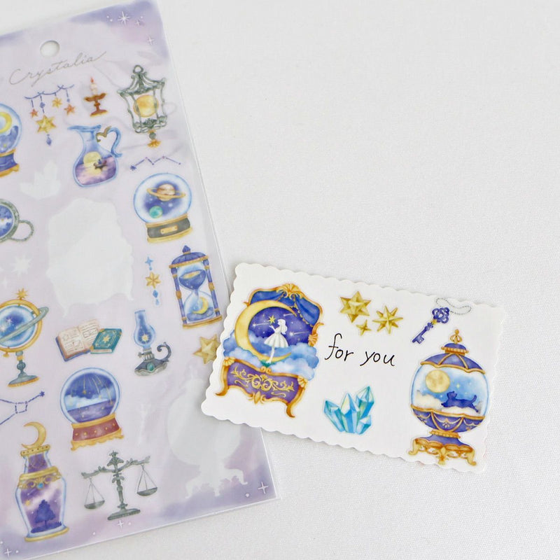 Mind Wave Crystalia Clear Sticker - Night 82594