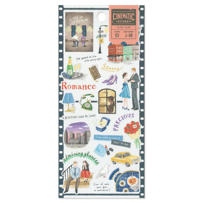 Mind Wave Cinematic Sticker Clear Sticker - Love Story 82599