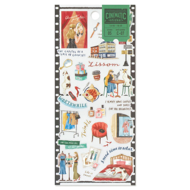 Mind Wave Cinematic Sticker Clear Sticker - Fashion 82601