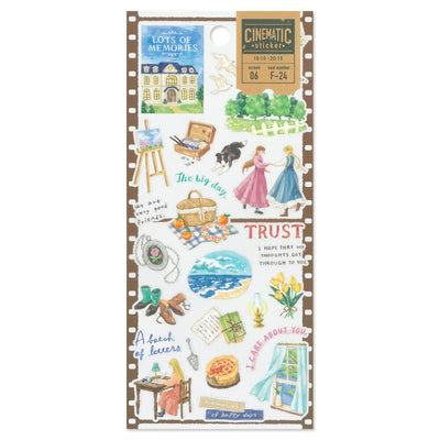 Mind Wave Cinematic Sticker Clear Sticker - Girl 82602