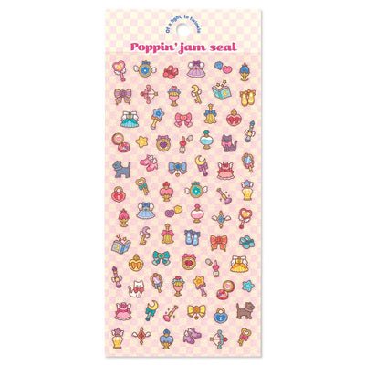 Mind Wave Poppin' Jam Clear Sticker - Magical 82607