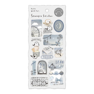 Qlia Stampie Sticker - Evening Gray 91087