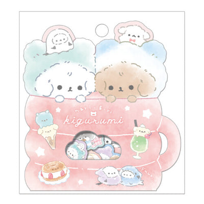 Q-Lia Furu Furu Sticker Flakes - Narikiri Kigurumi 91113