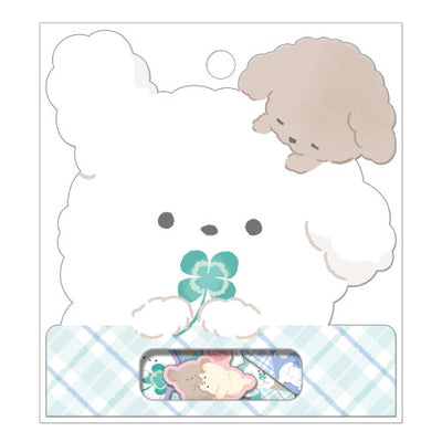 Q-Lia Furu Furu Sticker Flakes - What Are You Doing Puppies 91117