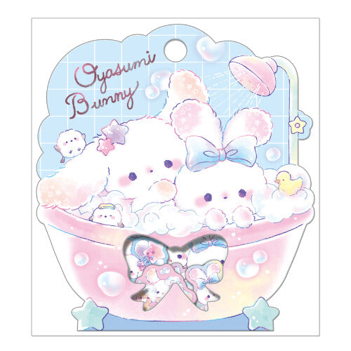 Q-Lia Furu Furu Sticker Flakes - Oyasumi Bunny 91118