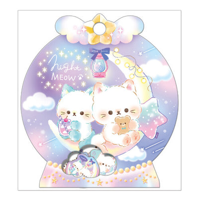 Q-Lia Furu Furu Sticker Flakes - Night Meow 91120