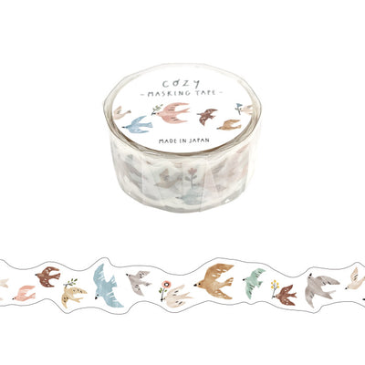 Mind Wave Cozy Die Cut Washi Tape - Bird 95219