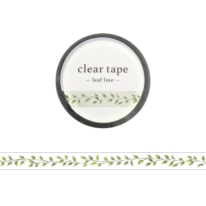Mind Wave Skinny Clear PET Tape - Leaf Line 95291
