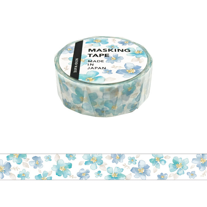 Mind Wave Washi Tape - Watercolor flower 1 95313