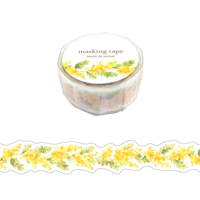 Mind Wave Palette Series Die Cut Washi Tape - Mimosa 95339