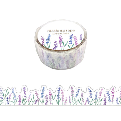Mind Wave Palette Series Die Cut Washi Tape - Lavender 95340