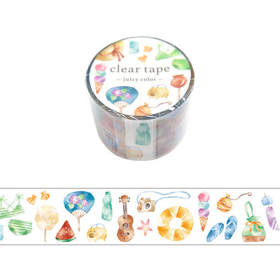 Mind Wave Juicy Color Clear PET Tape - Summer Items 95386