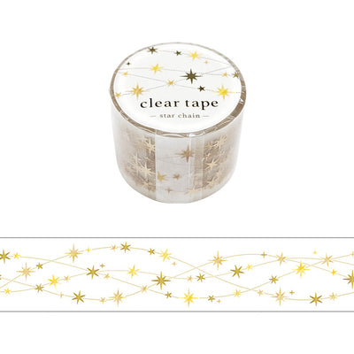 Mind Wave Gold Foil Clear PET Tape - Star Chain 95422