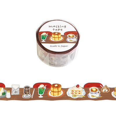 Mind Wave Die Cut Washi Tape - Japanese Cafe 95444