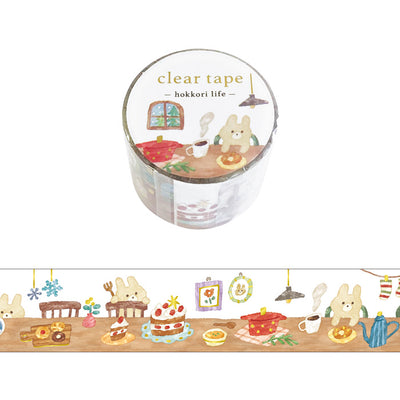 Mind Wave Hokkori Life Gold Foil Clear PET Tape - Home 95450