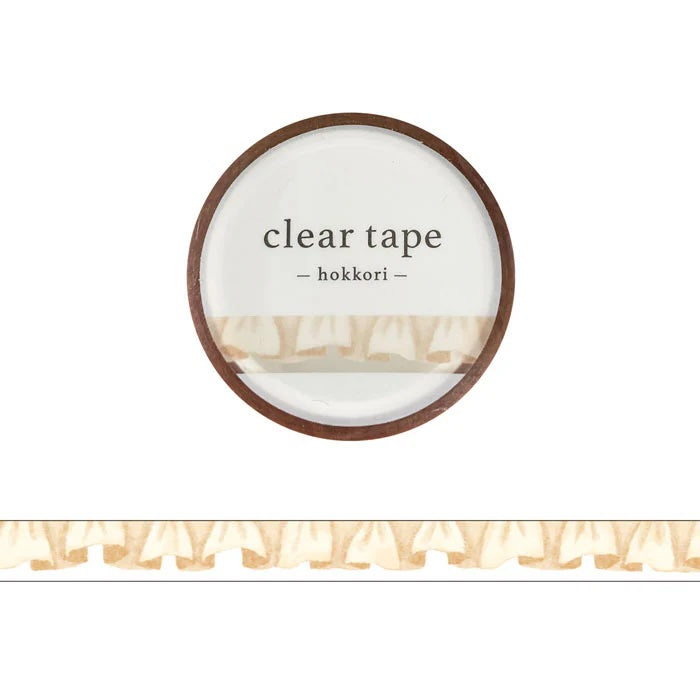 Mind Wave Skinny Clear PET Tape - Hokkori Frill 95507