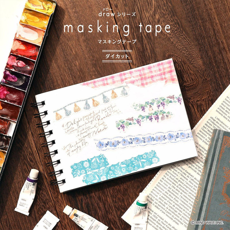 Mind Wave Die Cut Washi Tape - Tassel