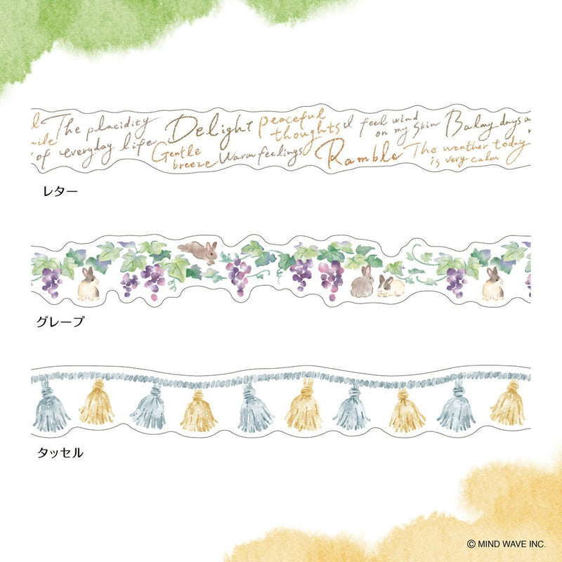 Mind Wave Die Cut Washi Tape - Letter