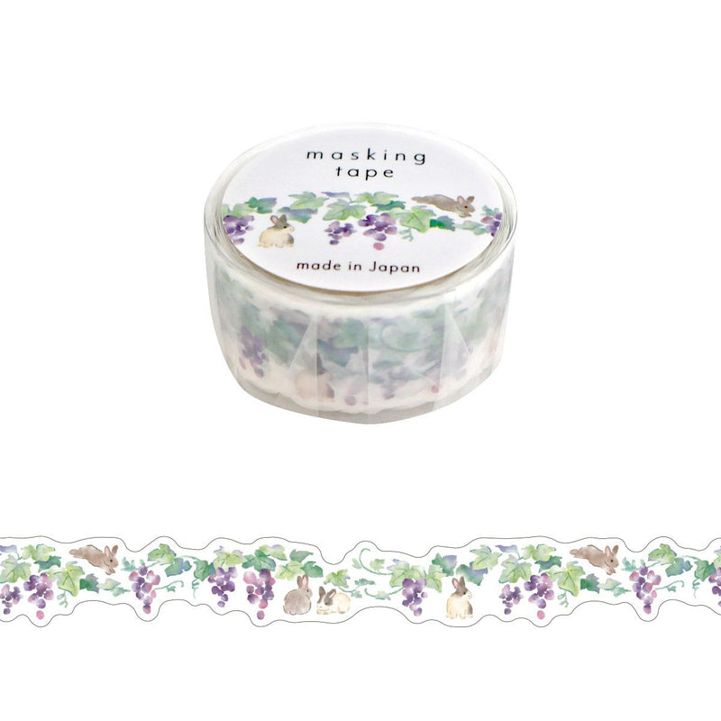 Mind Wave Die Cut Washi Tape - Grape 95571