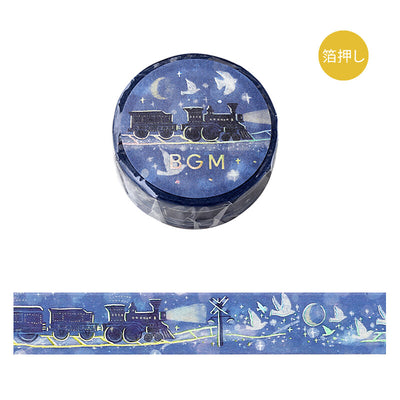 BGM Holographic Foil Washi Tape - Galaxy Train BM-LGCA120