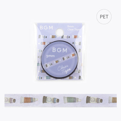 BGM Skinny Clear PET Tape - Paint BM-CE003
