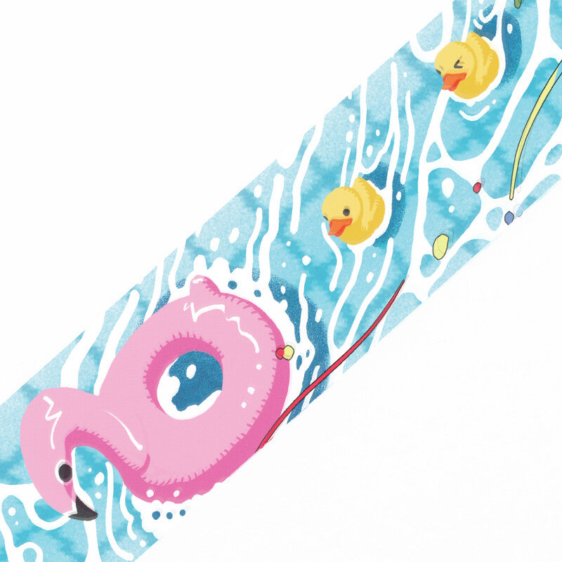 BGM Summer Limited Edition Clear PET Tape - Swimming Pool BM-CLN008