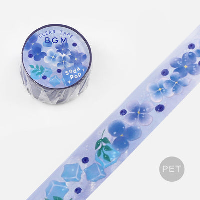 BGM Soda Pop Clear PET Tape - Blueberry BM-CSS001