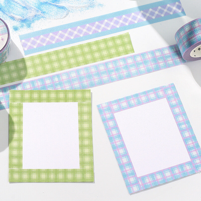 BGM Sparkling Sugar Washi Tape - Blueberry