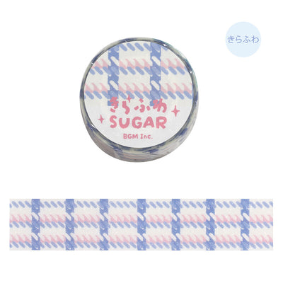 BGM Sparkling Sugar Washi Tape - Yogurt BM-KD002