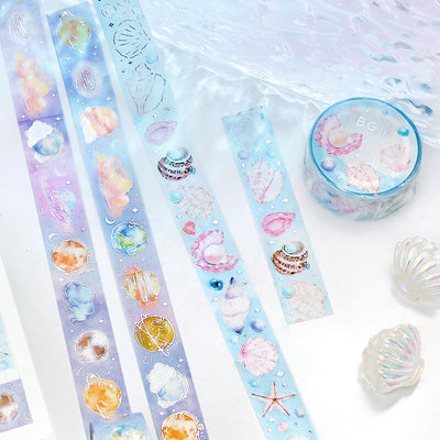 BGM Silver Foil Washi Tape - Song of the Sea