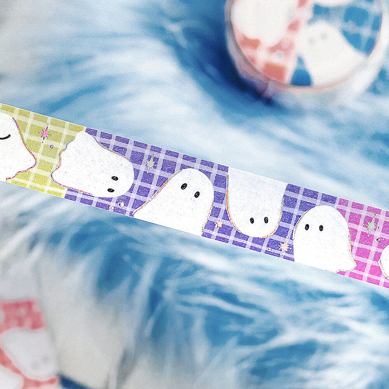 BGM Holographic Foil Washi Tape - Colorful Ghost BM-LGCA131