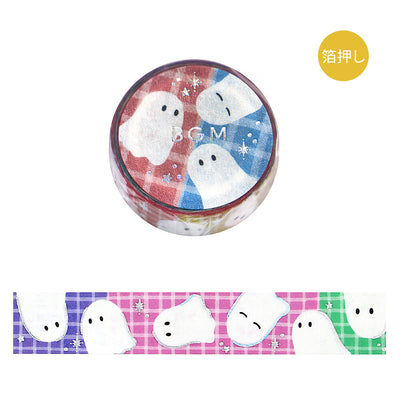 BGM Holographic Foil Washi Tape - Colorful Ghost BM-LGCA131