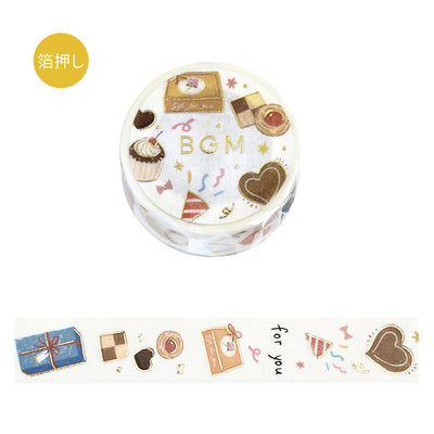 BGM Gold Foil Washi Tape - Gift for You BM-LGCA132