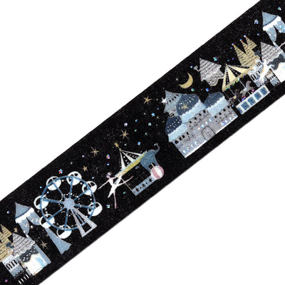 BGM Holographic Foil Washi Tape - Midnight Amusement Park BM-LGCA134