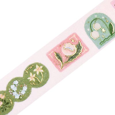 BGM Gold Foil Washi Tape - Spring Forest BM-LGCA137