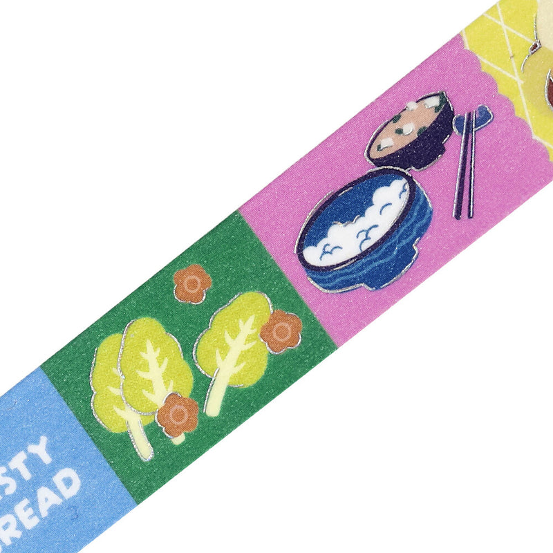 BGM Holographic Foil Washi Tape - Pop Food BM-LGCA140