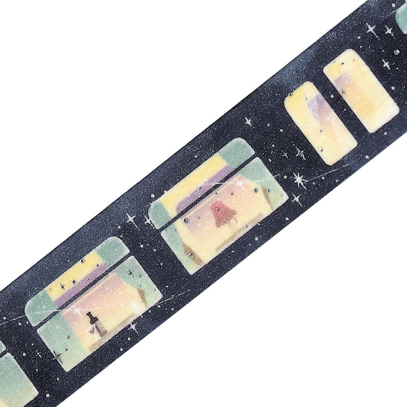 BGM Holographic Foil Washi Tape - Sleeper Train in the Stars BM-LGCA141